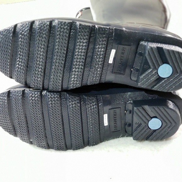 Hunter Women's Original Tall Rain Boot Navy Gloss - Picture 6 of 8